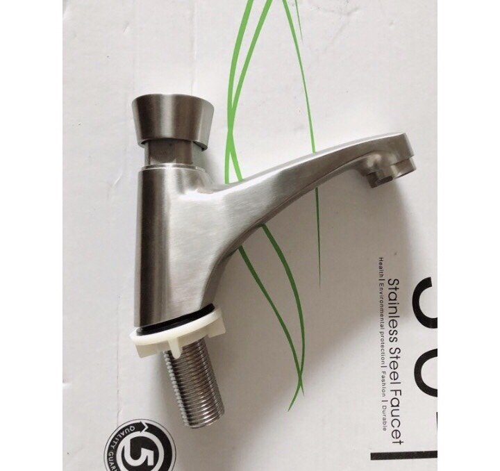 VÒI LAVABO NHẤN HƠI INOX 304,VÒI NHẤN HƠI LẠNH