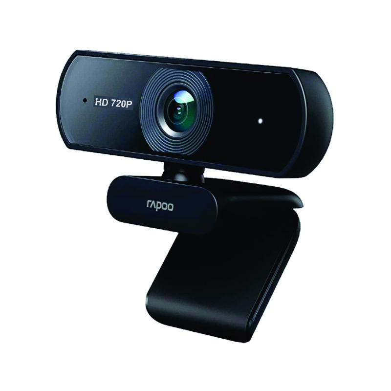 Webcam RAPOO C200 độ phân giải HD 720P - Hàng chính hãng