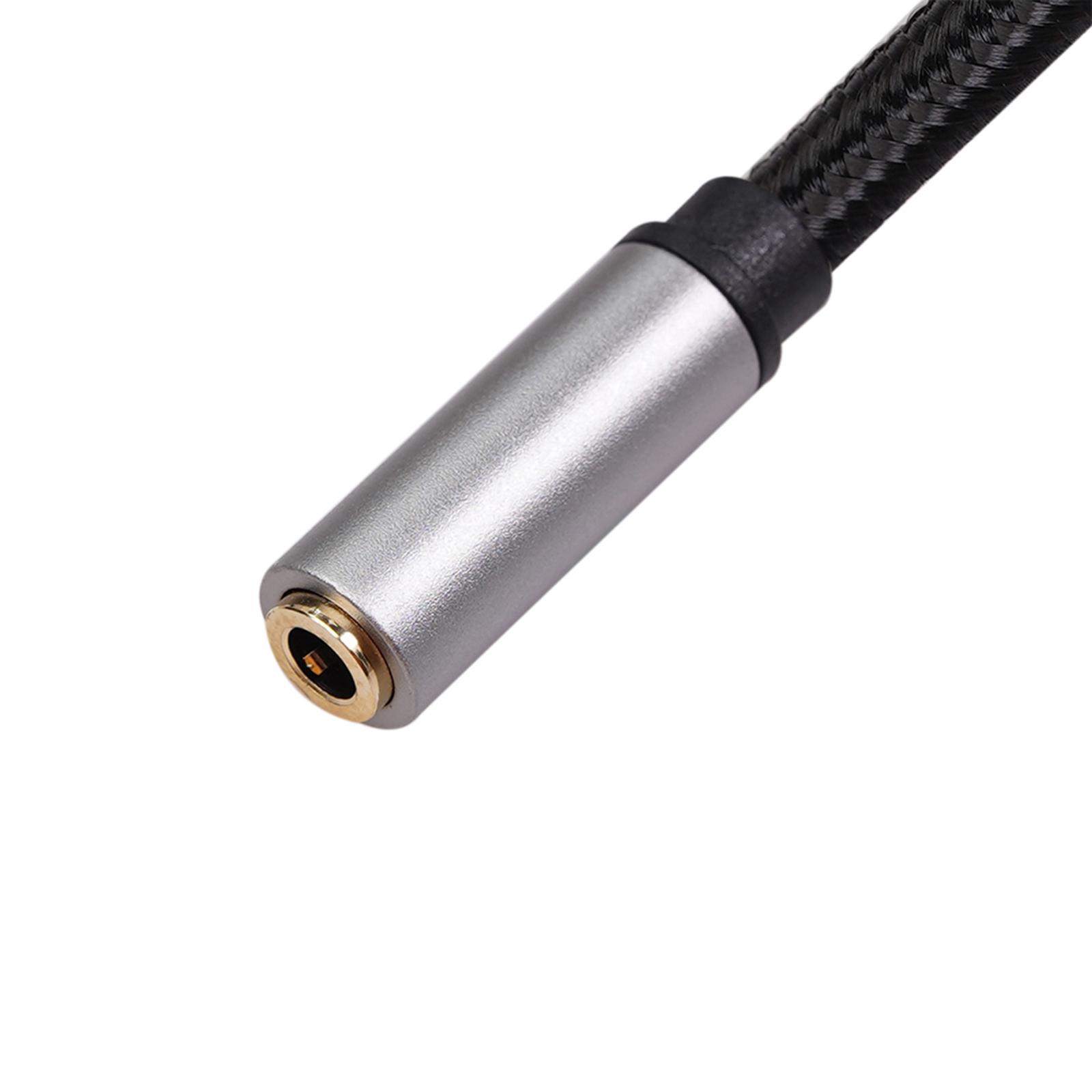 Headphone Adapter 6.35mm Female to 3.5mm Male 1/4 to 1/8 Stereo Audio Adapter Cord