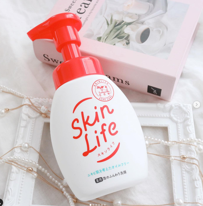 Sữa Rửa Mặt Tạo Bọt Skinlife Cow Facial Wash Pump Ngăn Ngừa Mụn Chai 160mL