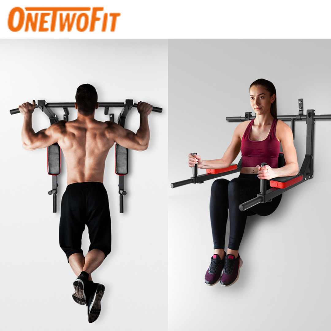 OneTwoFit Xà Đơn Đa Năng Treo Tường Wall Pull Up Bar OT126