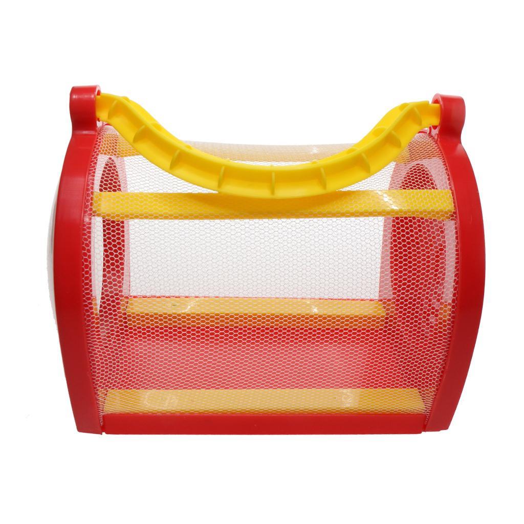 Kids  House Stick Butterfly Habitat  -up Cage House Enclosure Red
