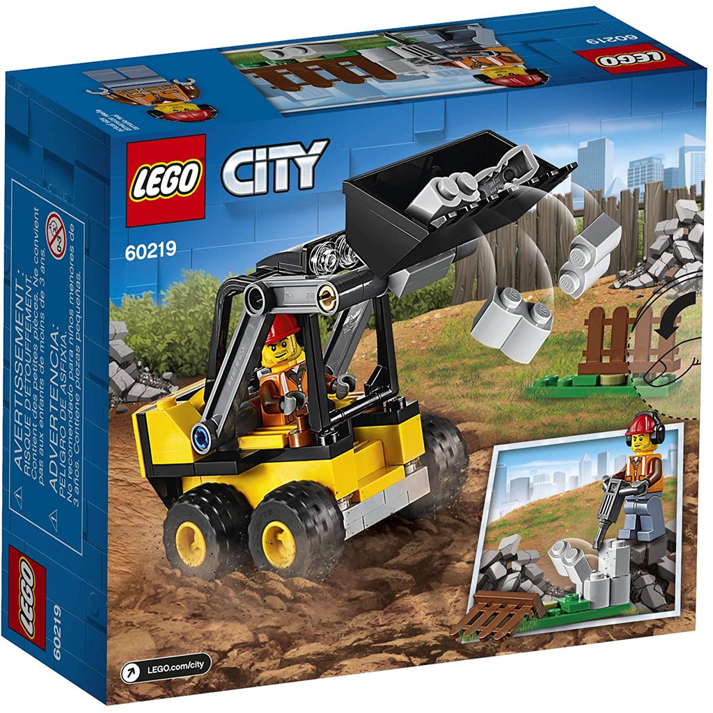 Mô hình Lego City - Xe Xúc Công Trình 60219