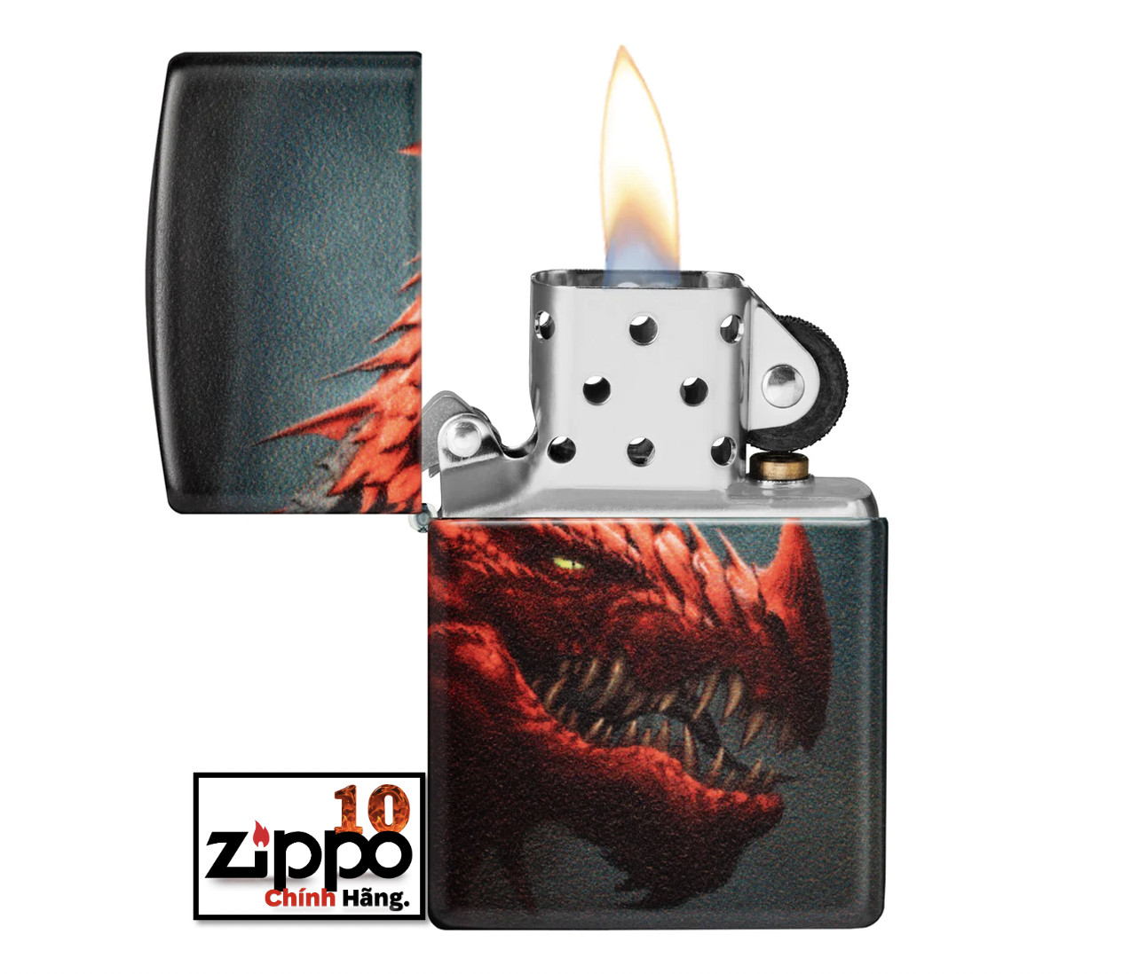 Bật lửa Zippo 48777 Dragon Design - Chính hãng 100%