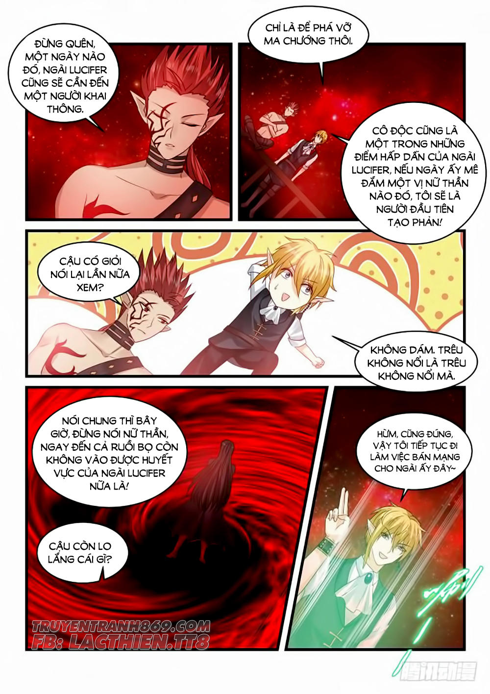 dạy bảo ma vương lão công chapter 181 10