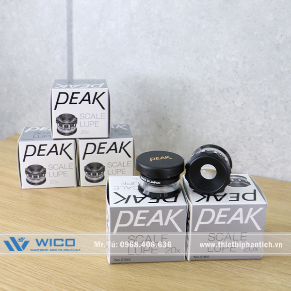 Kính Lúp Peak Cầm Tay Có Vạch Thước | Model: 2055-20X | Độ Phóng Đại 20X