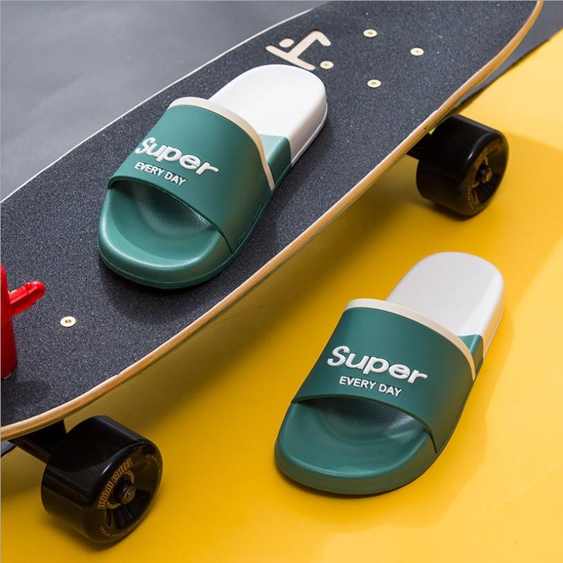 Dép nam quai ngang cao su Super
