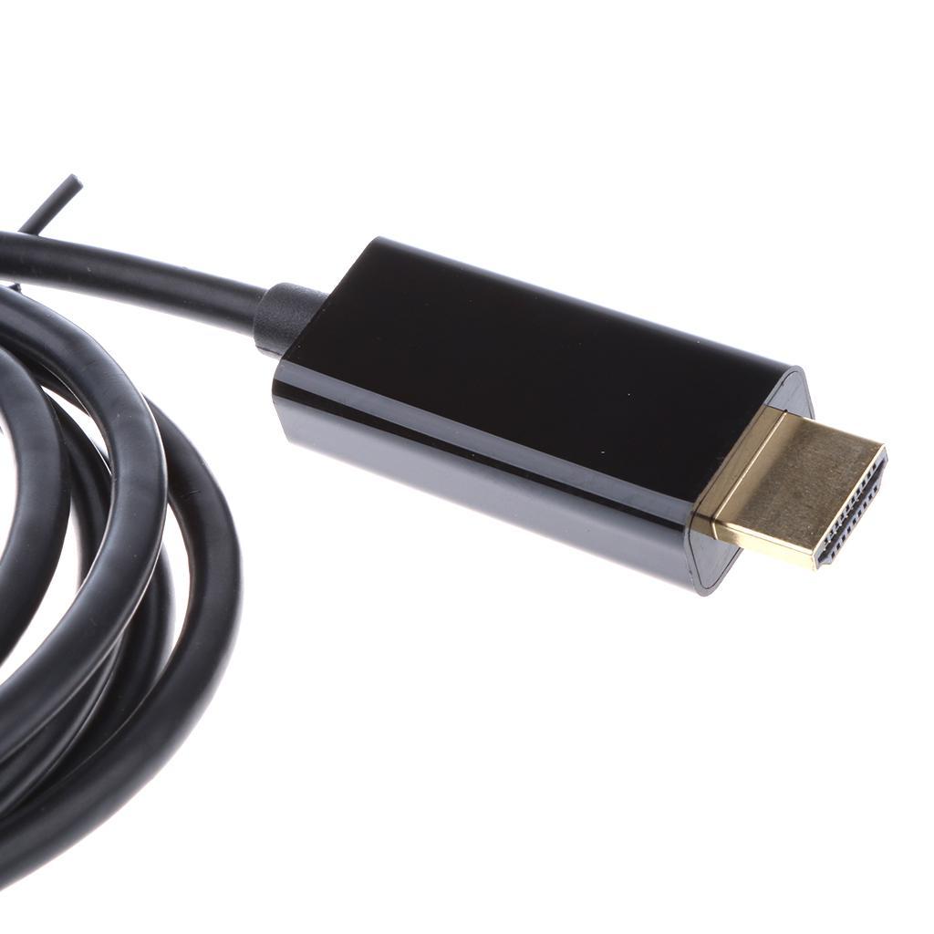 1080P 1.8M/6FT Mini DP () to HDTV Cable