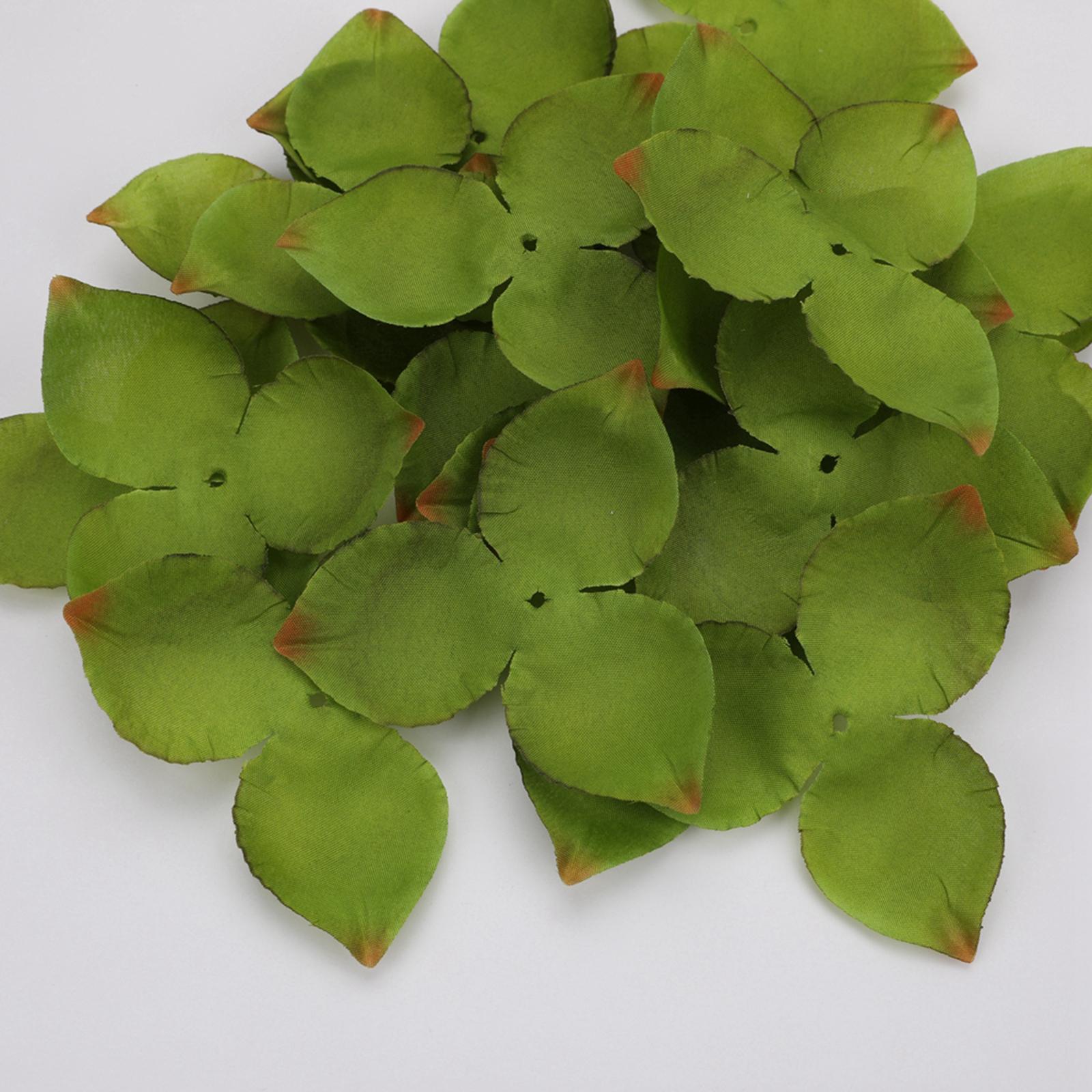 Simulation Artificial Leaves Wreath Fake Leaves for DIY Bookmark Wedding