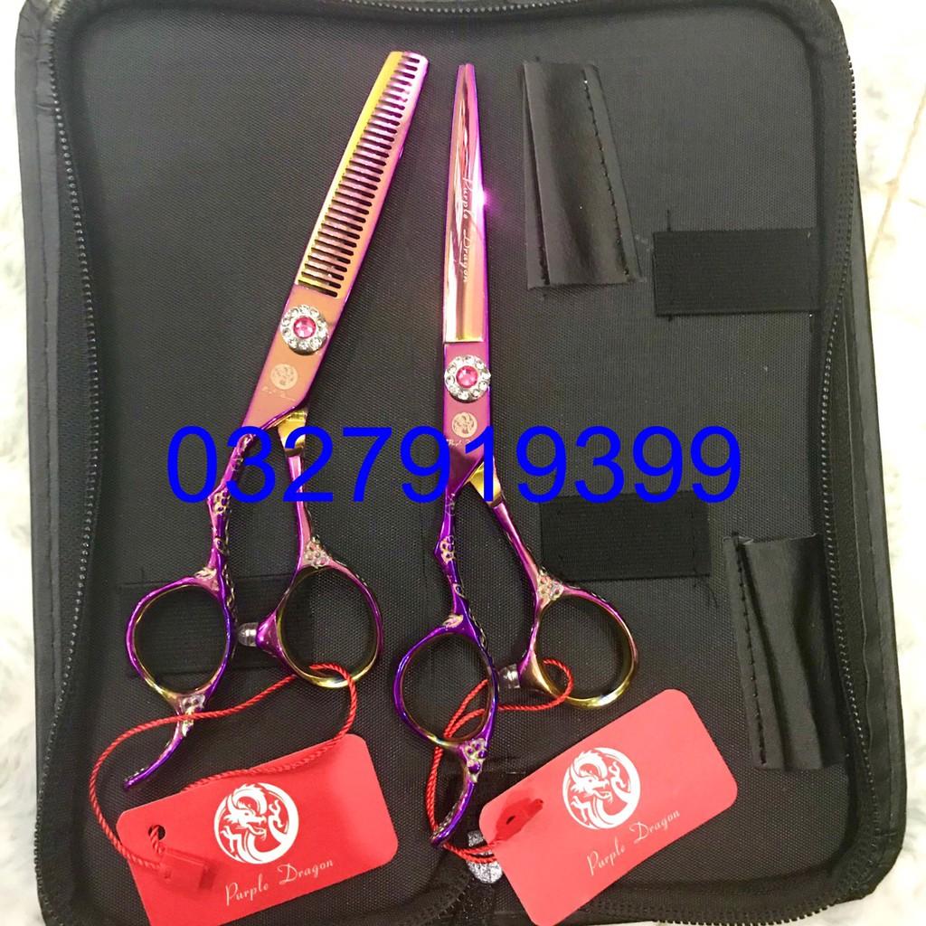 Kéo cắt tóc tay trái siêu bén Dragon 6.0