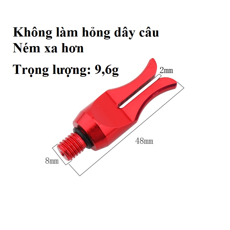 Gậy Vẩy Trục Câu Cá Đa Năng , Dụng Cụ Câu Đài Bằng Hợp Kim Cao Cấp KK12