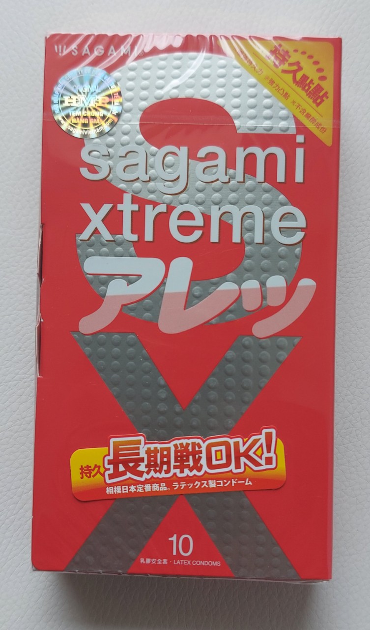 Bao Cao Su Sagami Feel Long - Có Gai Nhỏ - 10s - Che Tên Sản Phẩm