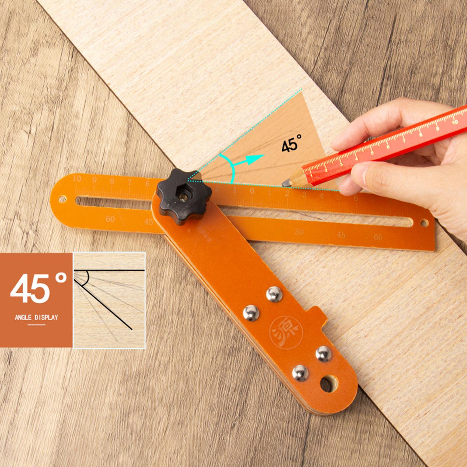 T Bevel Sliding Angle Ruler Adjustable Gauge Protractor Measurements Tool for Building Furniture, Engineer ,Woodworking, Carpenters ,Architect