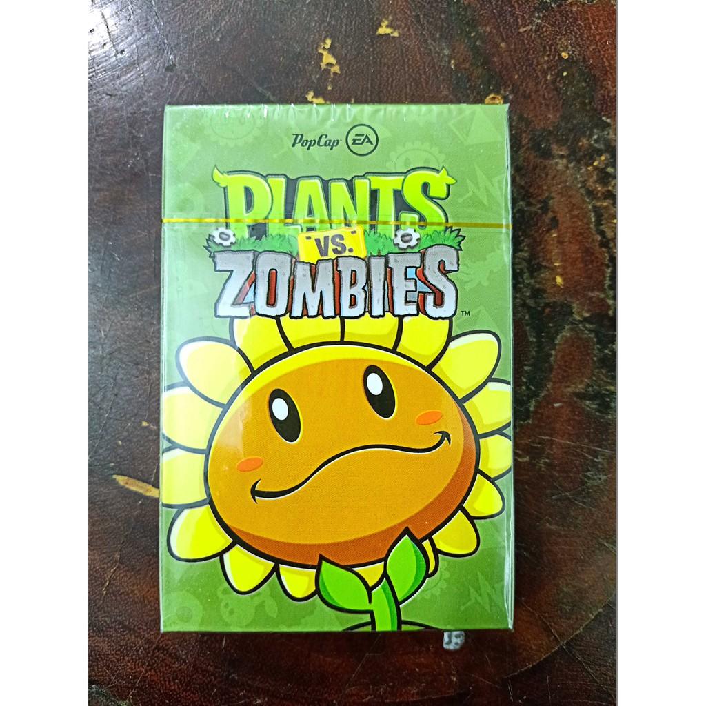 (XANH LÁ) Bộ bài Tây Plants VS Zombies , bộ Tú người cây và quái vật 54 lá in hình anime manga dễ thương siêu độc đáo