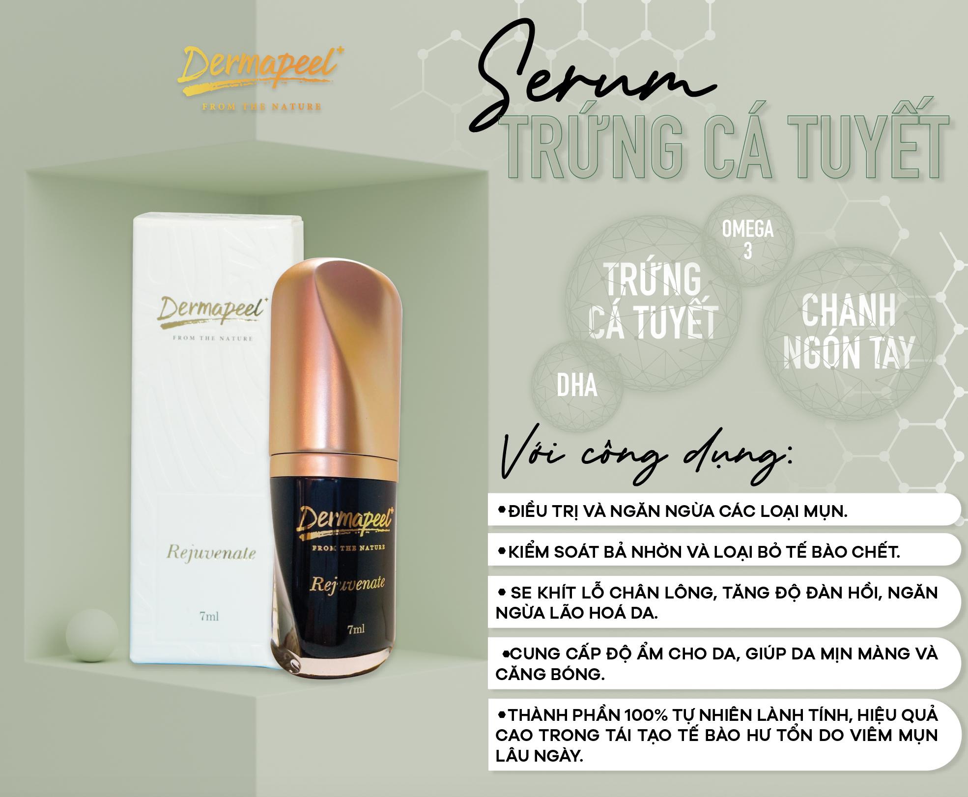 Serum Ngừa Mụn Trứng Cá Tuyết Dermapeel