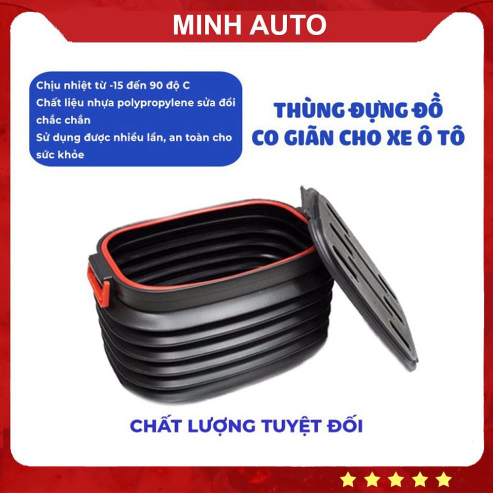 Thùng Đựng Đồ  - Thùng Co Giãn Ô Tô - Đựng Đồ Để Cốp Sau Gập Gọn