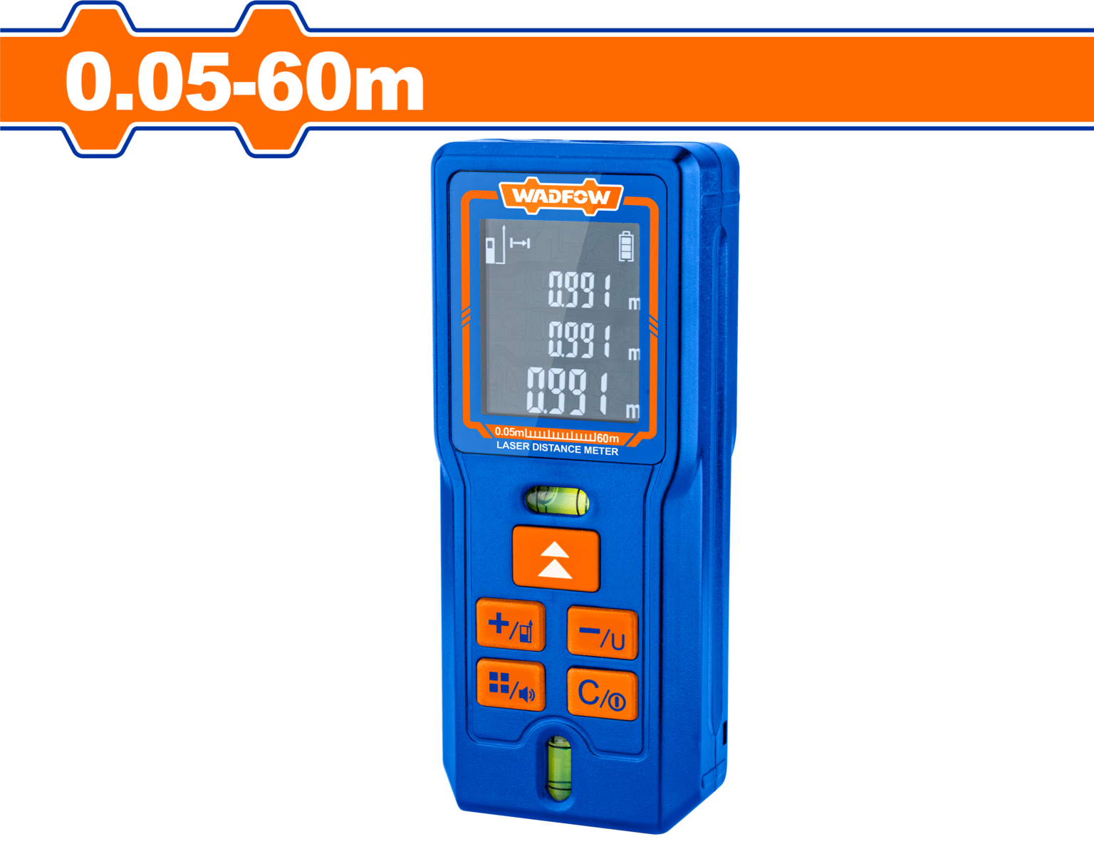 MÁY ĐO KHOẢNG CÁCH LASER 0.05- 40M 635NM WADFOW WDL1504 - HÀNG CHÍNH HÃNG