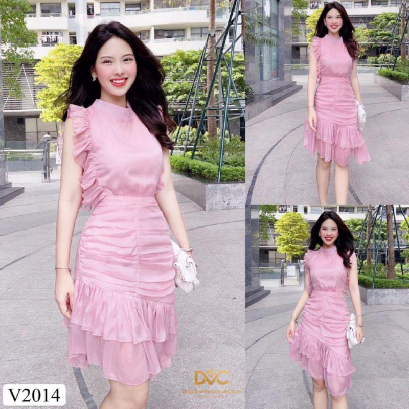VÁY VOAN THIẾT KẾ NHÚN ĐUÔI CÁ V2014