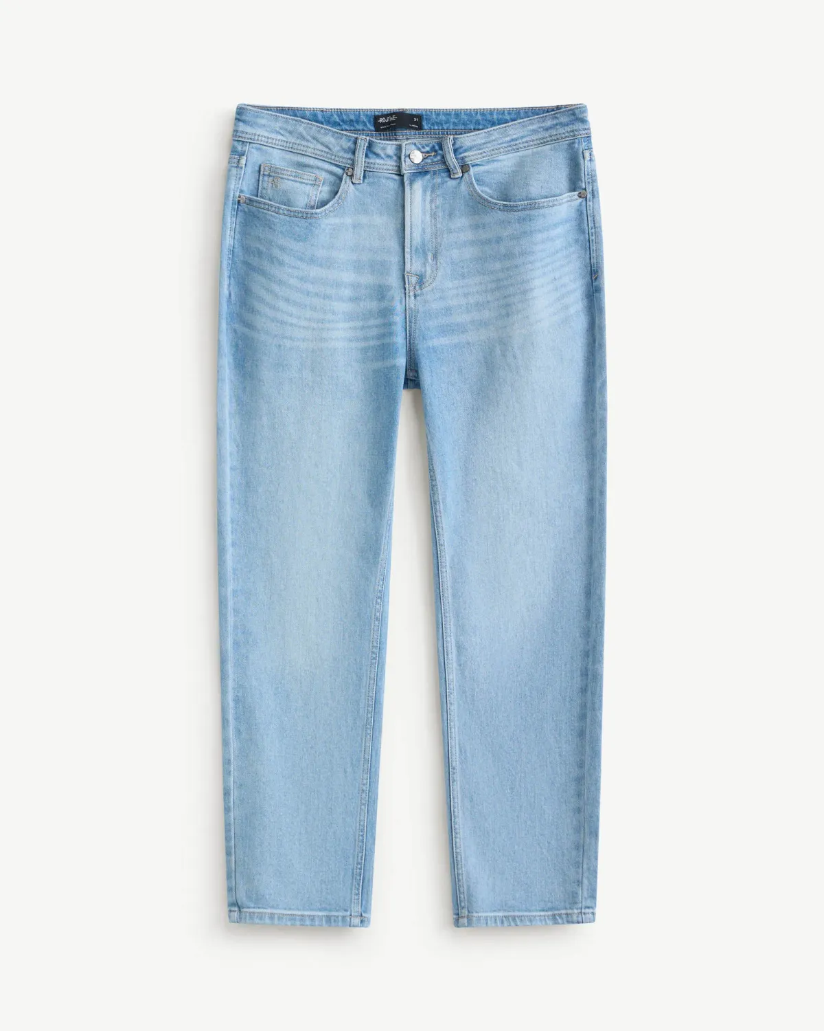 Quần denim nam thêu nhỏ Form Tapered - ROUTINE 10F25DPA017