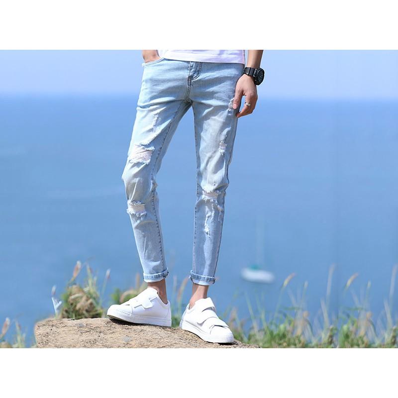 Quần jean nam CAO CẤP MẪU MỚI thời trang NOBLE AG2810