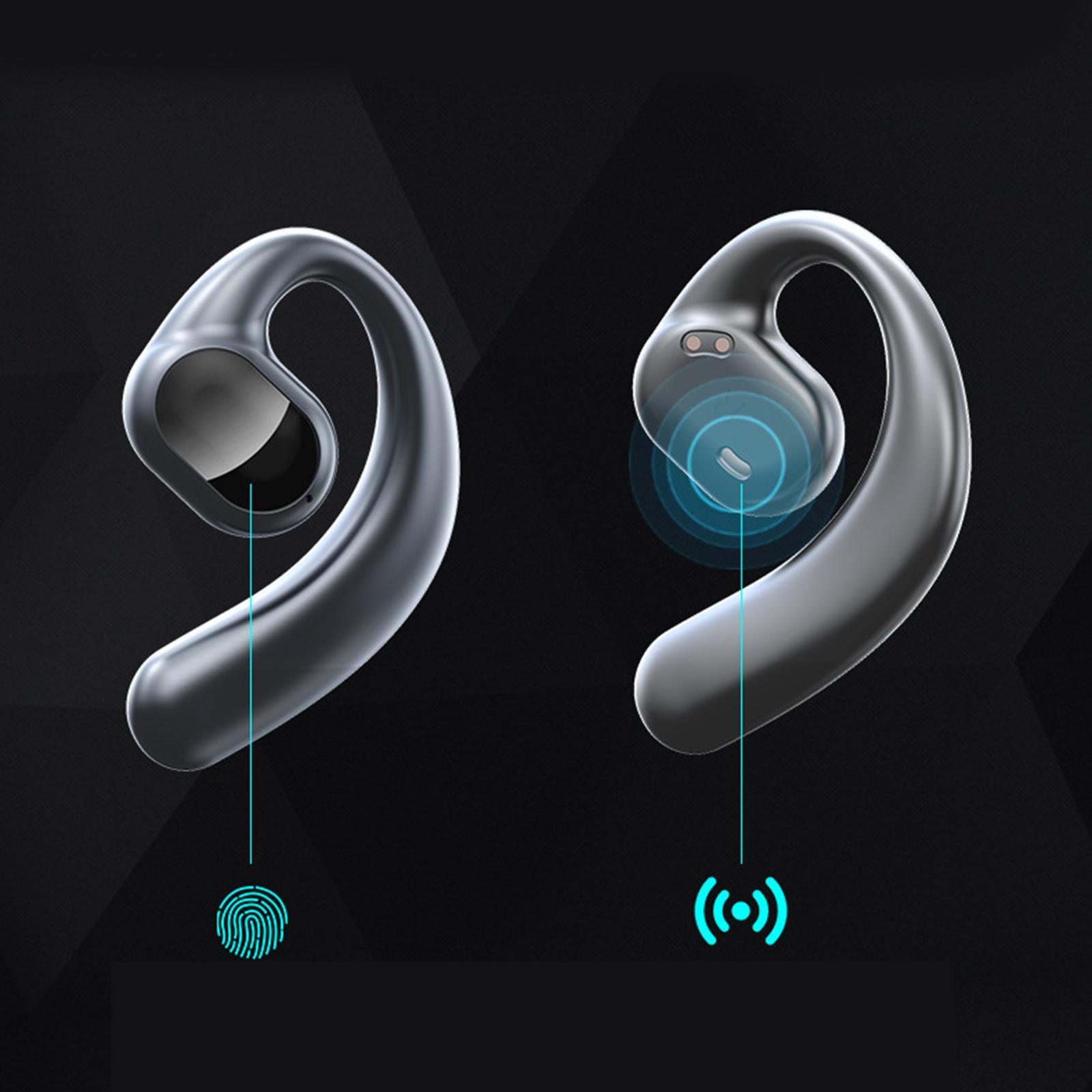Headphones Earbuds Dual Channel Touch Operating Portable for Exercise Sports