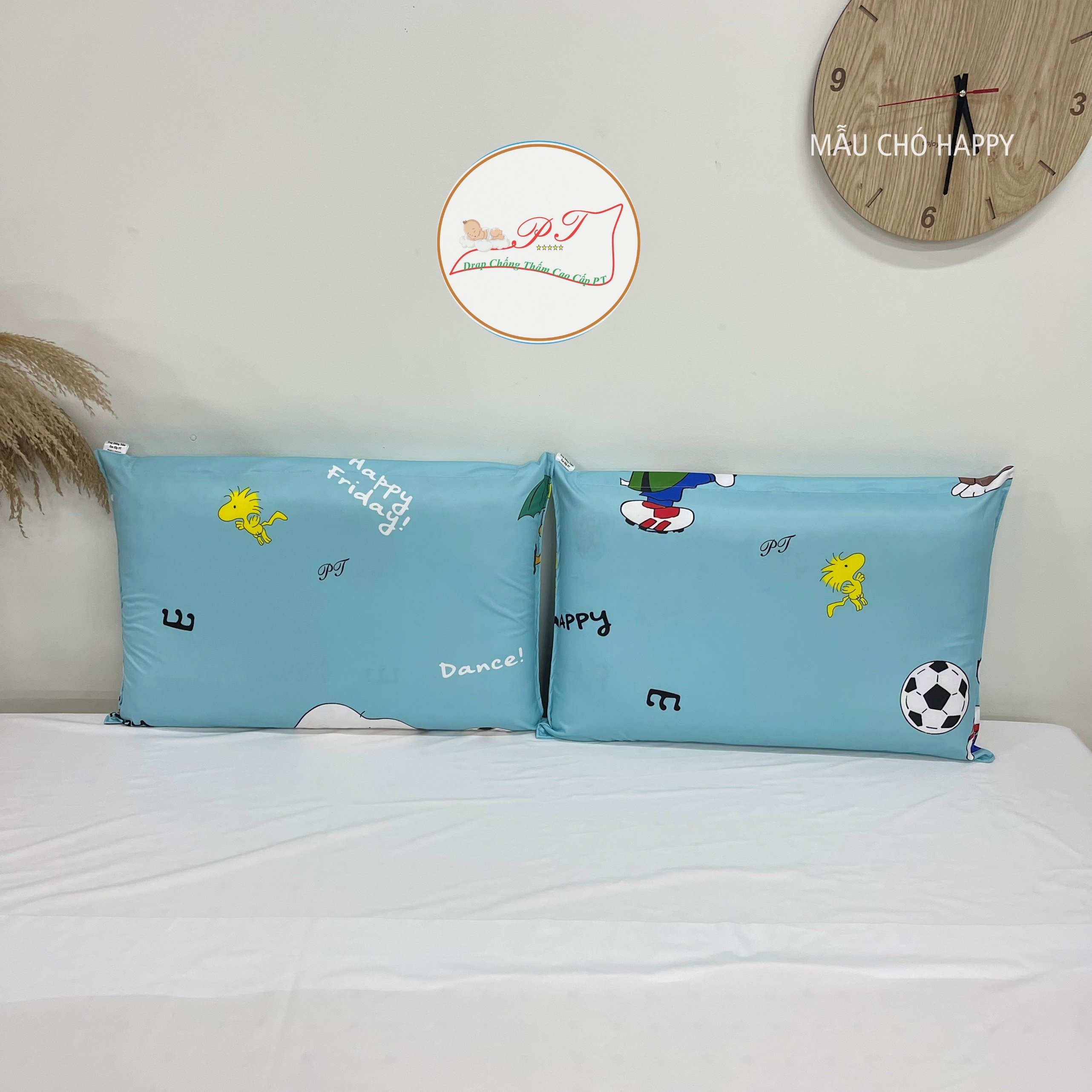 Ga Chống Thấm PT Họa Tiết Chó Happy