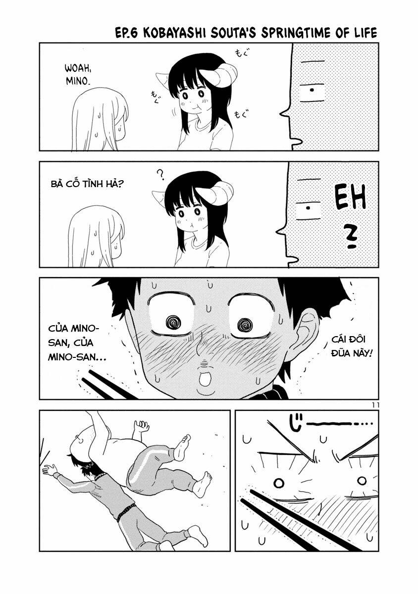 mình có thể chạm vào chỗ "ấy" của mino-san không? chapter 11 11