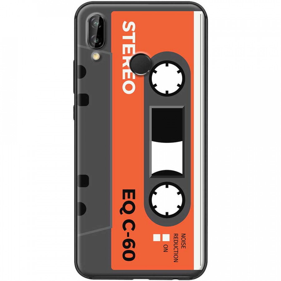 Ốp lưng dành cho Huawei Nova 3i mẫu Cassette xám cam