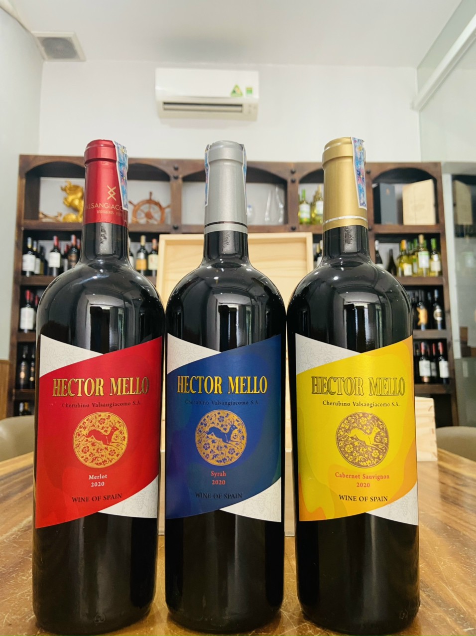 Rượu vang Tây Ban Nha Hector Mello Merlot