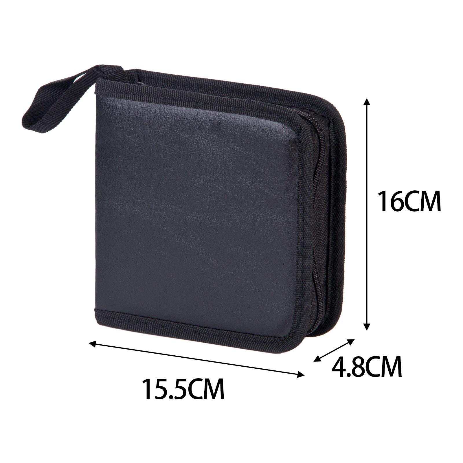 CD DVD Case for Car Home and Travel Portable Large Capacity CD Storage Case