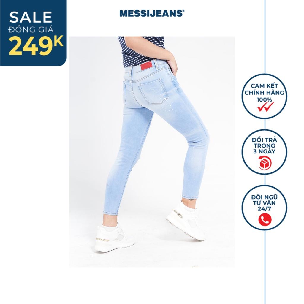 Quần Jeans Nữ Ông Ôm Rách MESSI SJW-846-18