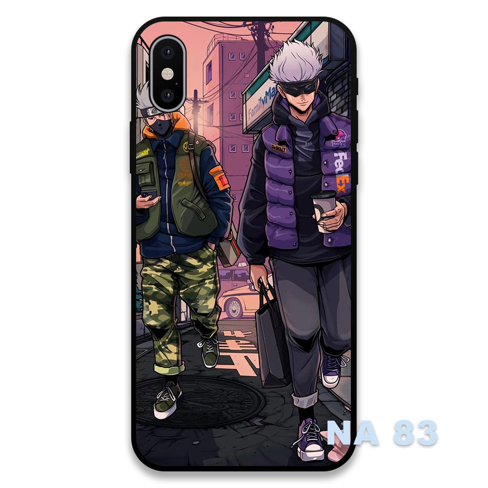 Ốp lưng chống sốc nhân vật hoạt hình naruto hot new dành cho iphone 7 plus / 8 plus / se / xr / x / xs / xs max - PC377