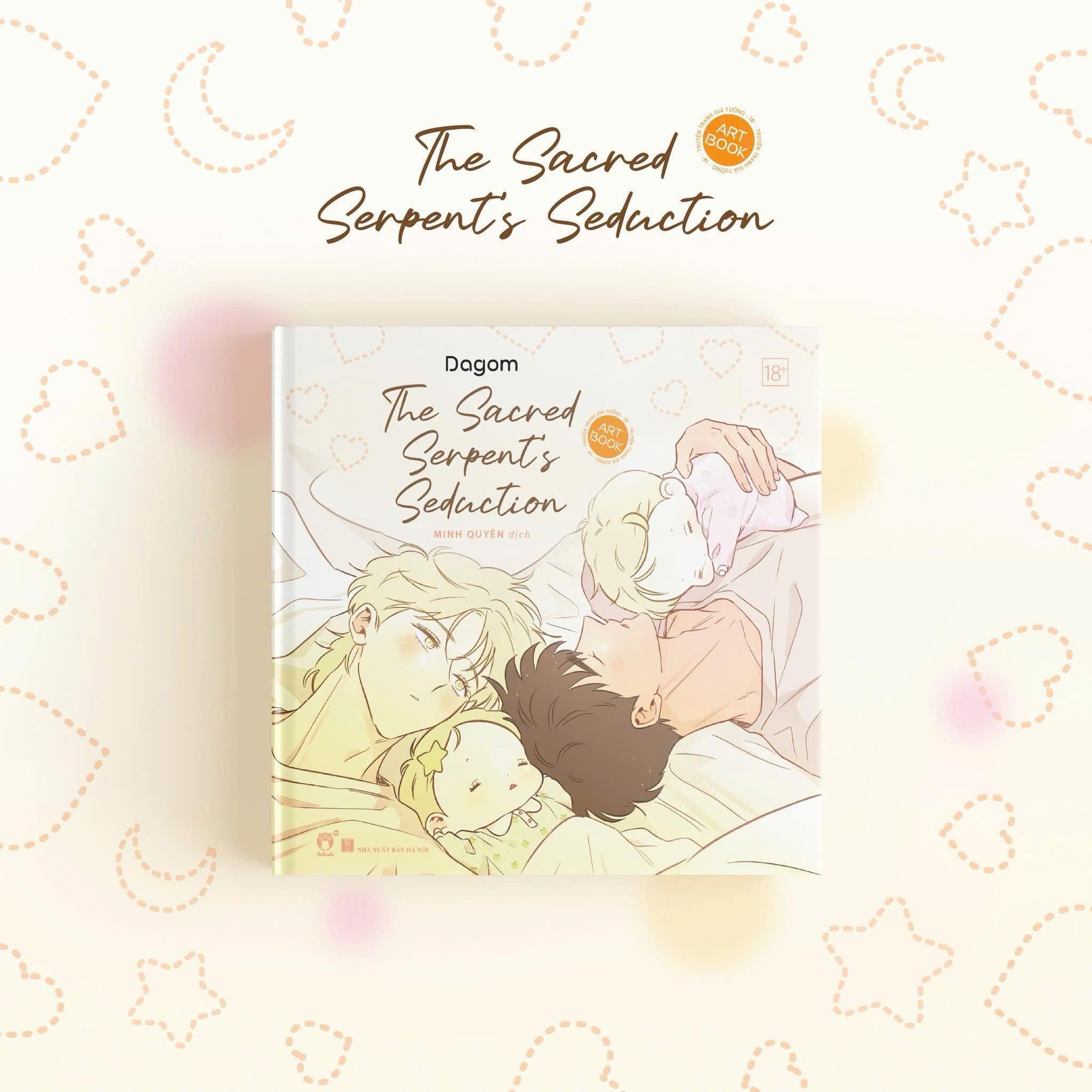 Sách - The Sacred Serpent's Seduction - Artbook - Bìa Cứng - Tặng Kèm Postcard Giấy Ngẫu Nhiên