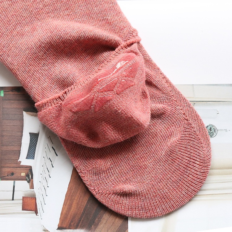 Bộ 5 đôi tất bàn chân nữ Sox Lab Co dãn 4 chiều Size , có đệm silicon ở gót chống tuột