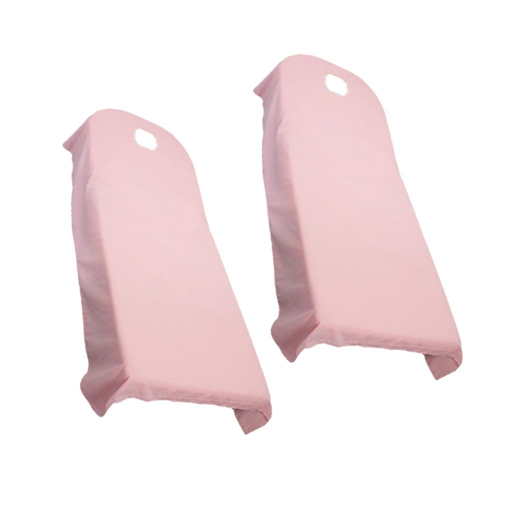 2pcs SPA Massage Treatment Bed Cover Pink