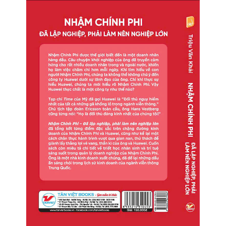 Nhậm Chính Phi đã lập nghiệp , phải làm nên nghiệp lớn - Chân dung những tỉ phú hàng đầu Trung Quốc