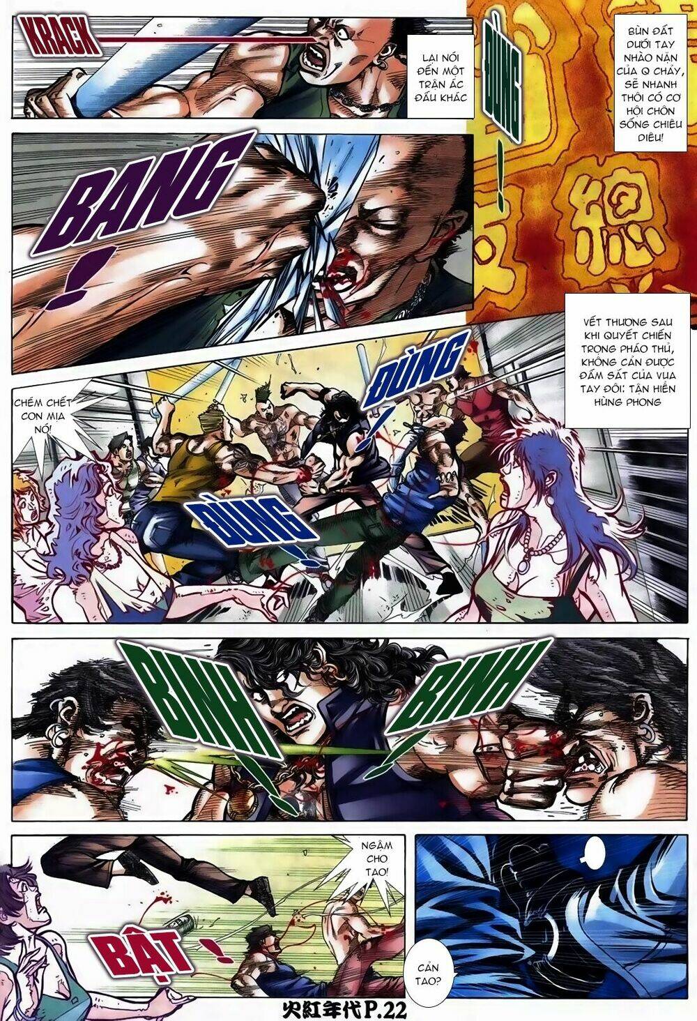 hỏa hồng niên đại hắc cốt đường chapter 113 18