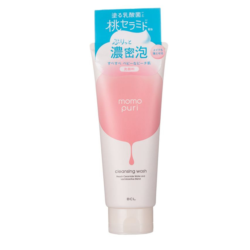 Sữa Rửa Mặt Và Tẩy Trang Làm Sạch Da Momopuri Moist Cleansing Wash 150g