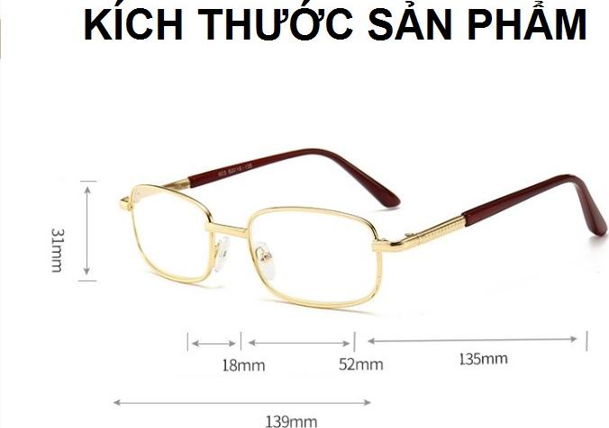 Kính viễn thị, kính lão thị cao cấp mắt cực sáng và trong chống ánh sáng xanh Nhat Ban_UNIQUI_KVN16