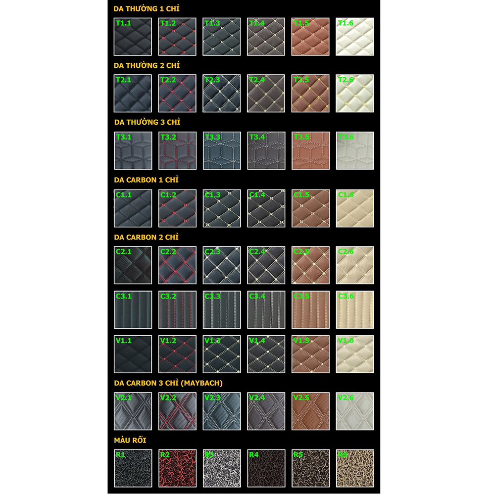 Thảm sàn 5D 6D cho xe 5 chỗ Audi A6 2010 - 2018 không mùi, không thấm nước, phủ kín 90% sàn xe