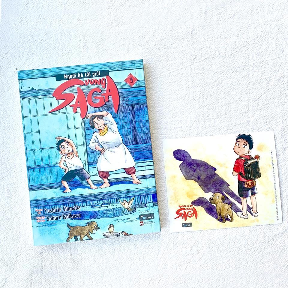 Sách Người Bà Tài Giỏi Vùng Saga  Tập 9 - Bản Quyền - Bản 0 postcard