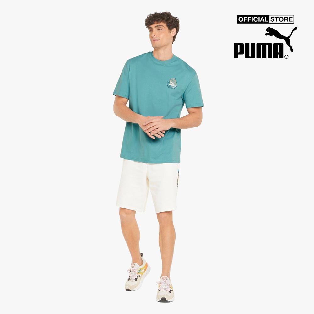 PUMA - Áo thun nam cổ tròn ngắn tay HC Graphic 533632