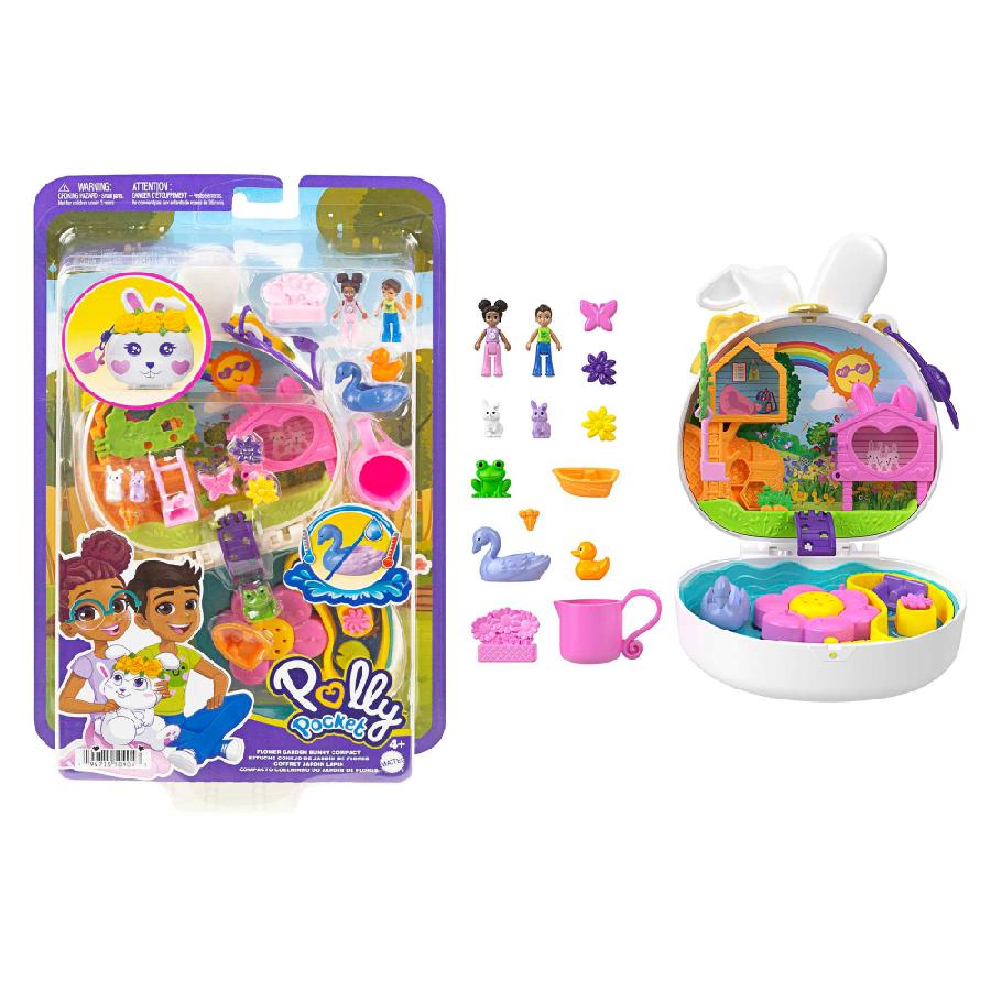 Đồ Chơi Khu Vườn Thỏ Ngọc POLLY POCKET HKV36/FRY35