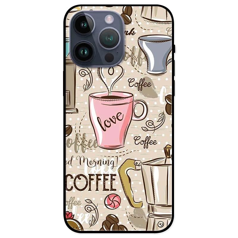 Ốp lưng dành cho Iphone 14 - Iphone 14 Plus - Iphone 14 Pro - Iphone 14 Pro Max - Họa Tiết Cà Phê