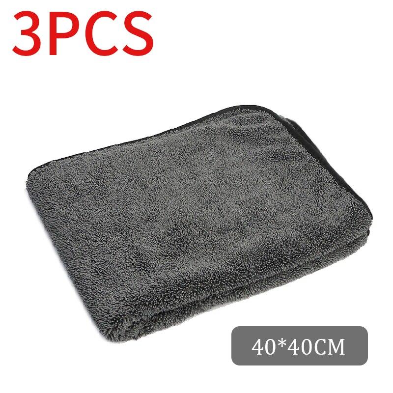 Phụ kiện rửa xe Coral Fleece Auto Towel Dày Detailing Vệ sinh Chăm sóc xe Giặt sạch Vải