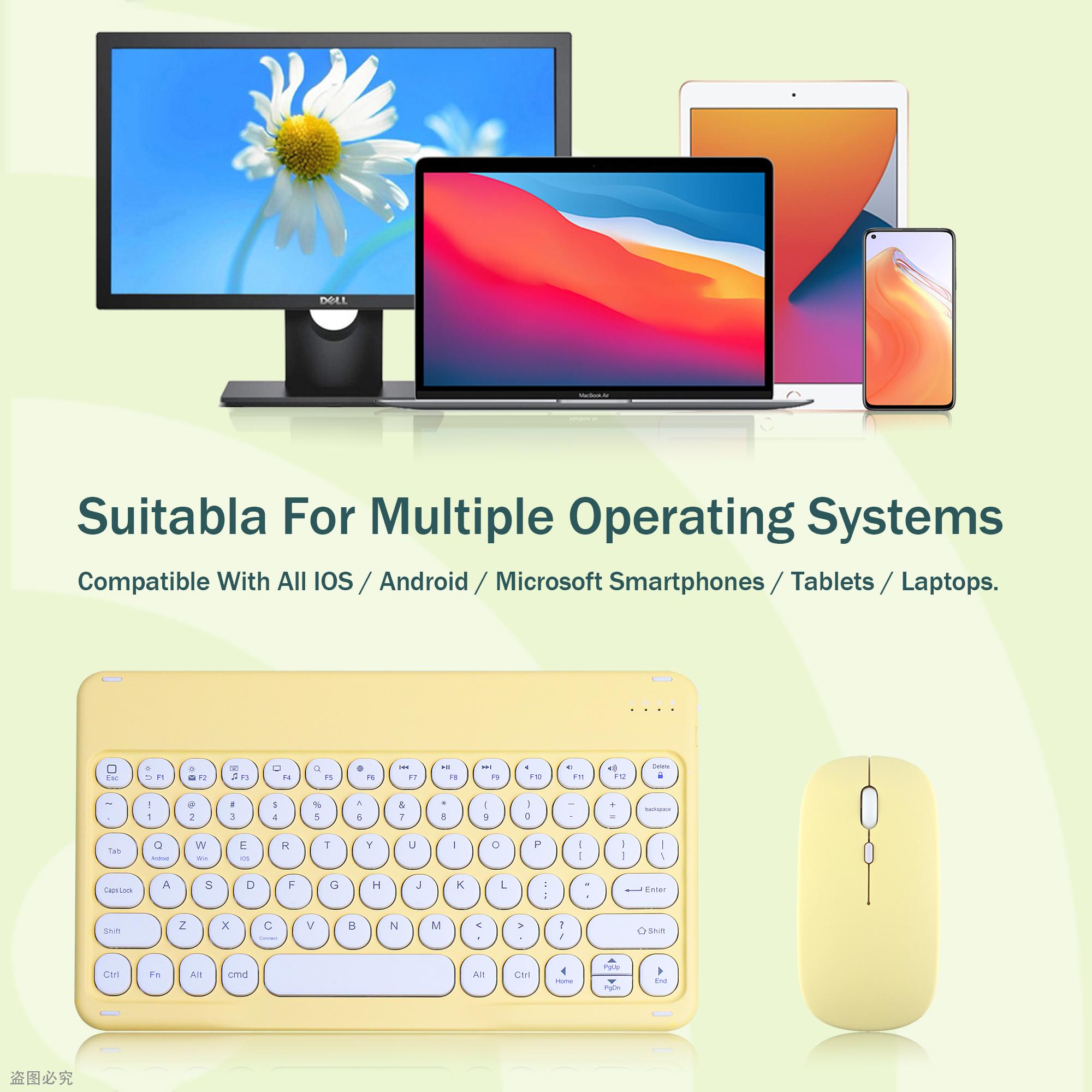 Dành Cho iPad Bàn Phím Chuột 2021 Cho iPad Mini 6 7.9 Inch 2019 Mini 5 Mini 4 Mini 123 Bàn Phím Mini teclado Bàn Phím Dành Cho Điện Thoại Di Động