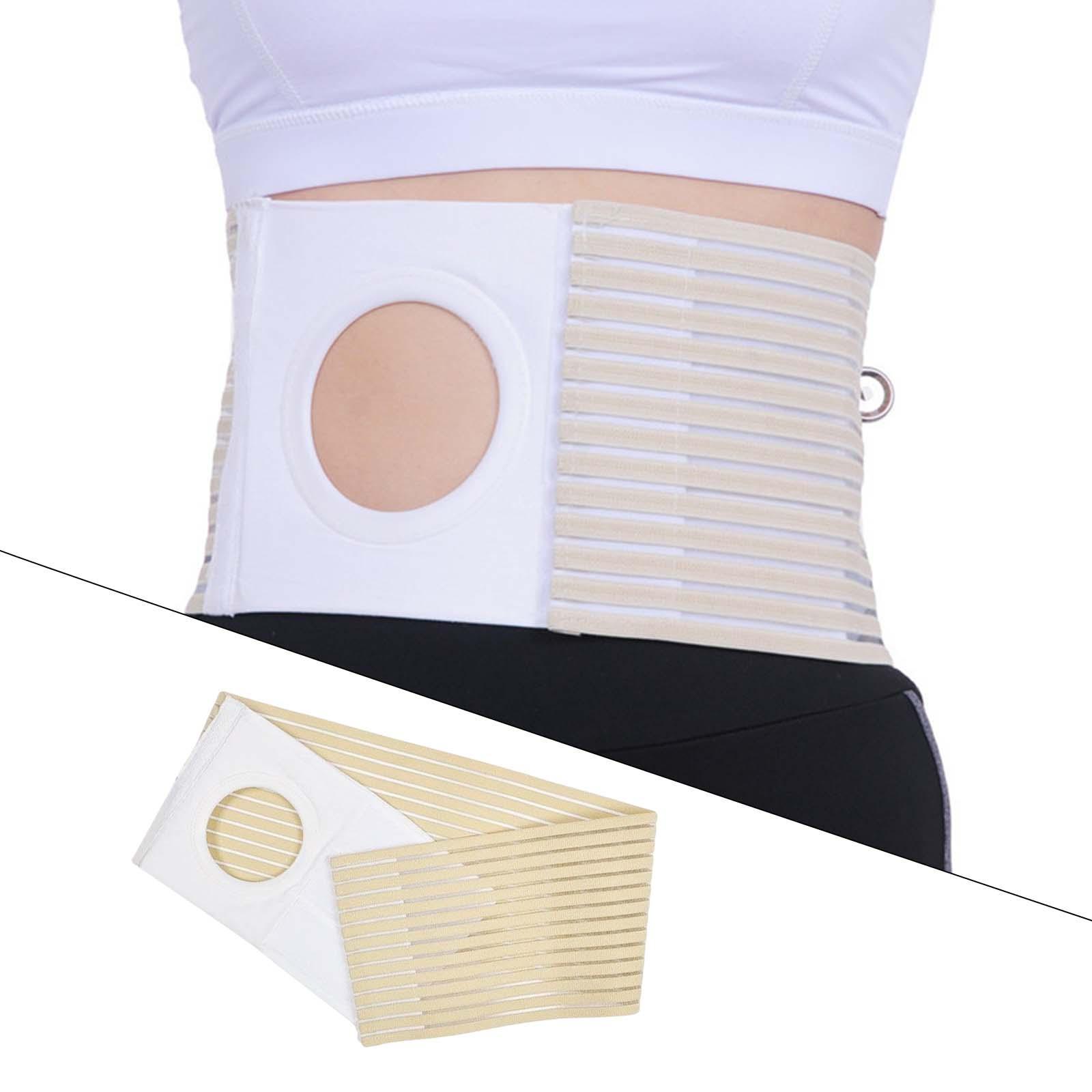 1 Piece Ostomy Belt Colostomy Belt Breathable Stoma Belt for Ostomy Hernia S