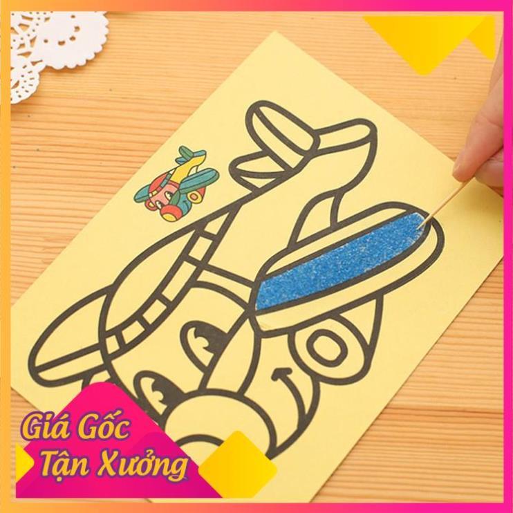 Combo 10 Tranh Cát Nhiều Hình Cho Bé Thỏa Sức Sáng Tạo TP'S