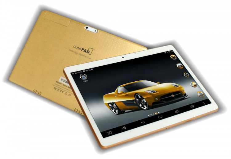MÃ¡y tÃ­nh báº£ng cutePad Tab 4 M9601 wifi/ 3G VÃ ng