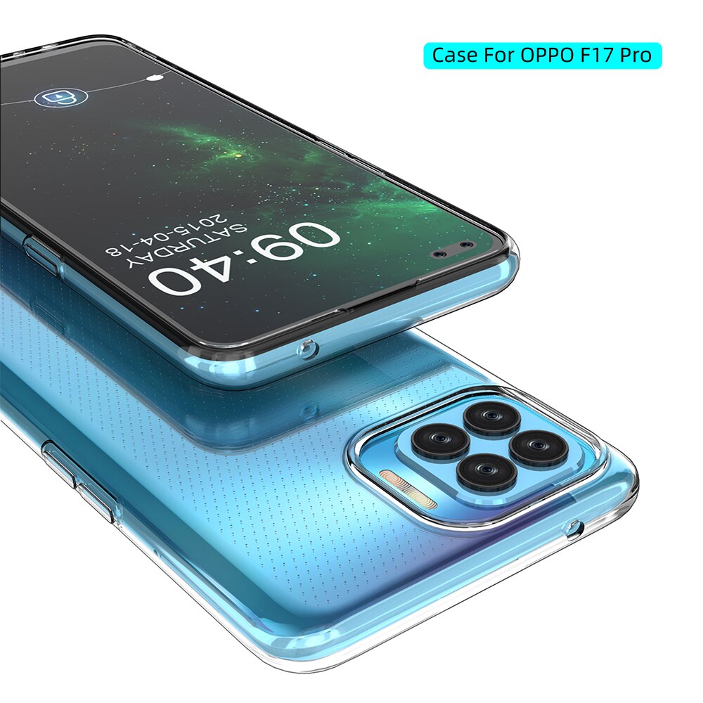 Ốp lưng dẻo silicon cho Oppo F17 Pro hiệu Ultra Thin - Hàng nhập khẩu